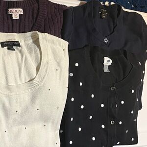 Banana Republic, Old Navy, Ann Taylor, and Merona Sweater Small